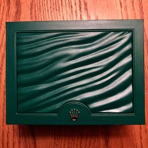 Rolex green submariner watch box